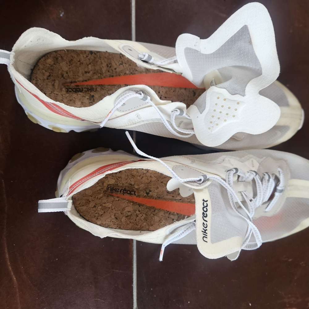Nike React Element 87 Epic Sail Light Bone 15 - Picture 11 of 14